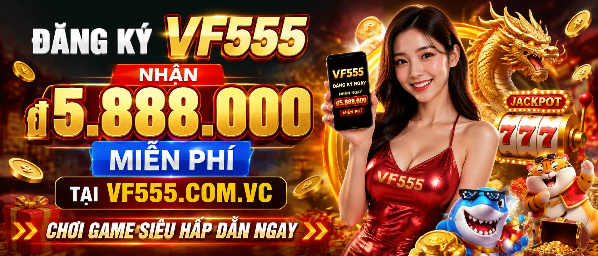 Bắn cá nhiều người chơi trên vf555