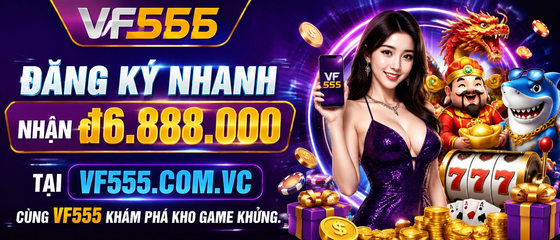 Baccarat live casino tại vf555