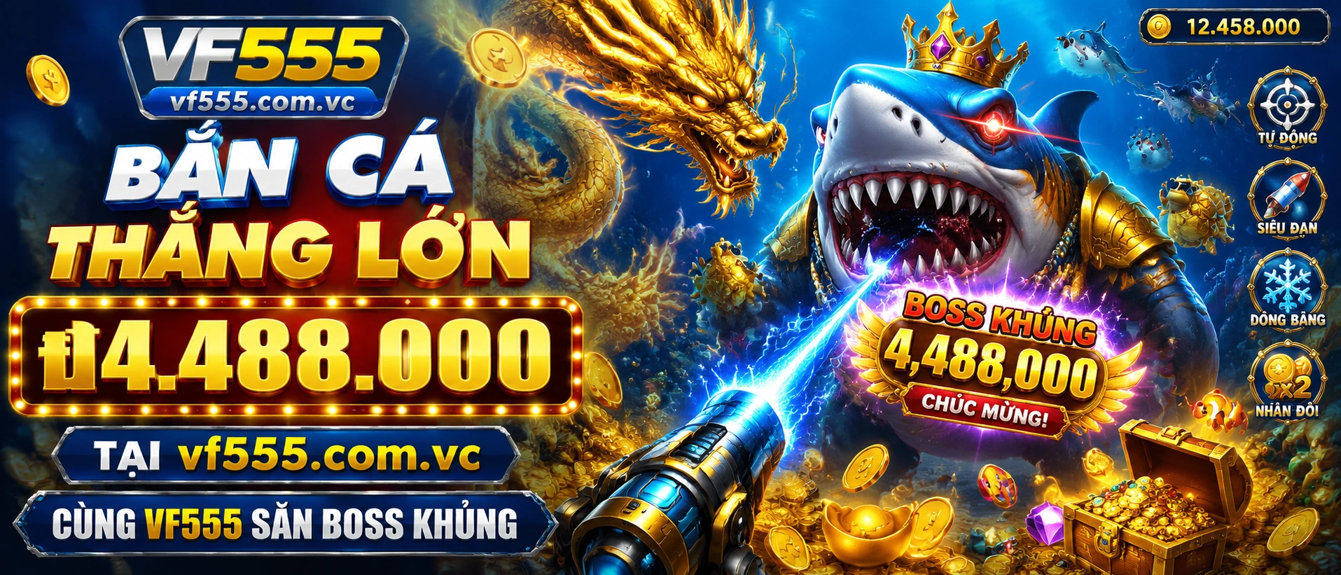 Bắn Cá trên điện thoại với giao diện mobile tối ưu